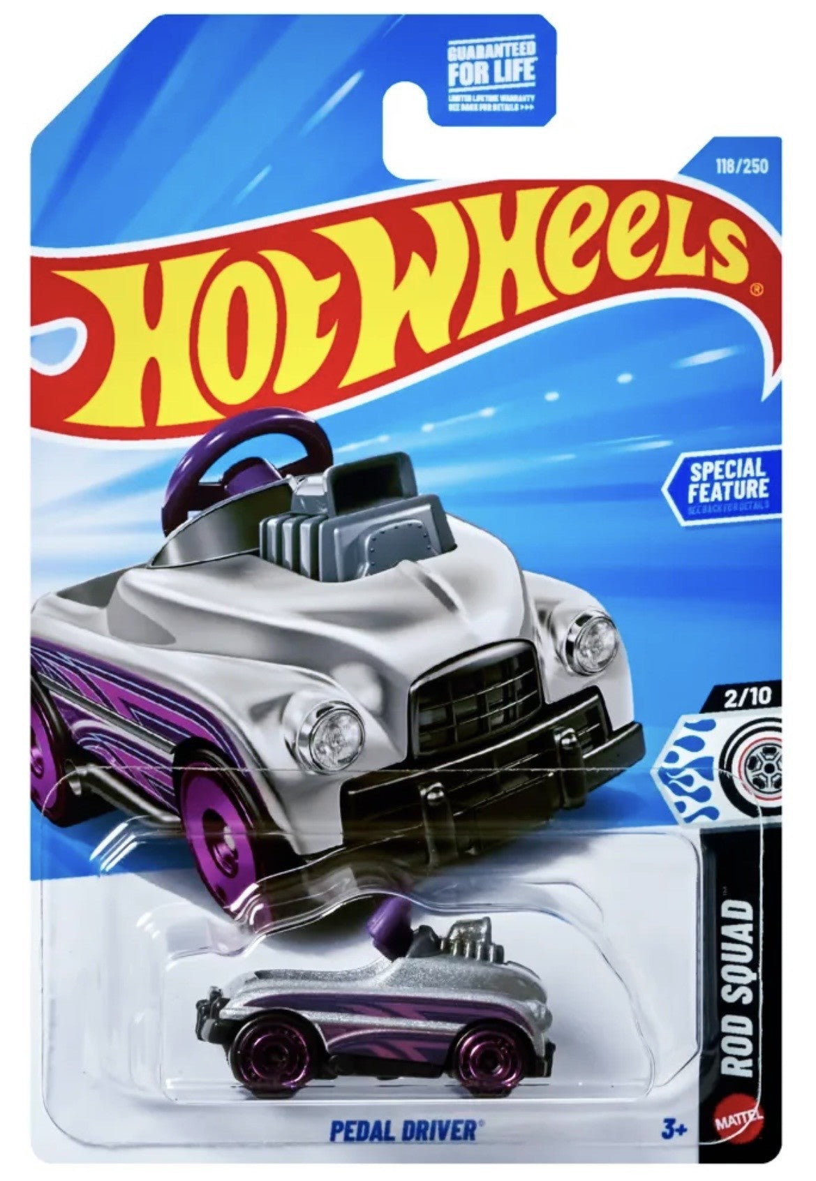 Hot Wheels Pedal Driver Rod Squad New 2026