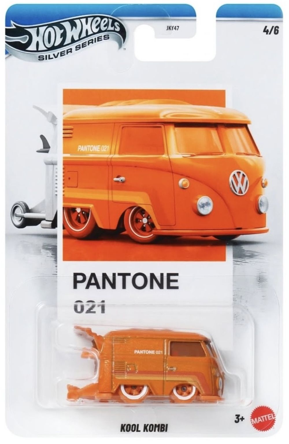 Hot Wheels Kool Kombi Pantone Silver Series