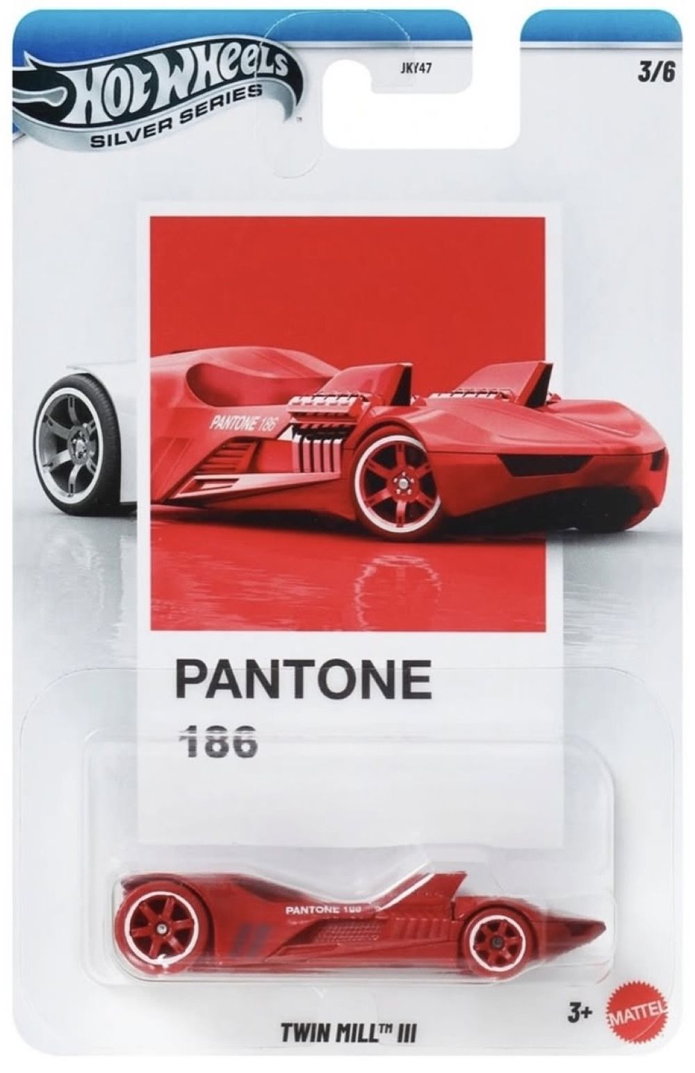 Hot Wheels Twin Mill III Pantone Silver Series