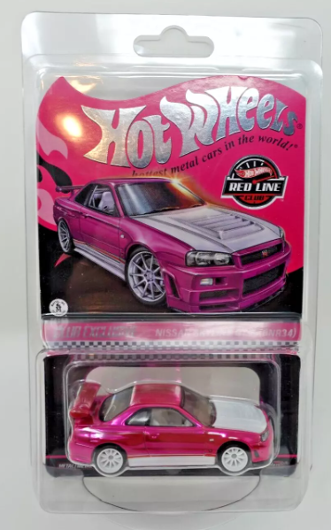 Hot Wheels RLC Exclusive Pink Editions Nissan Skyline GTR BNR34
