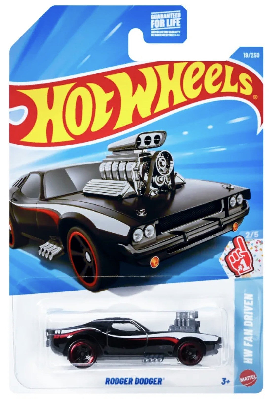 Hot Wheels Rodger Dodger HW Fan Driven New 2026