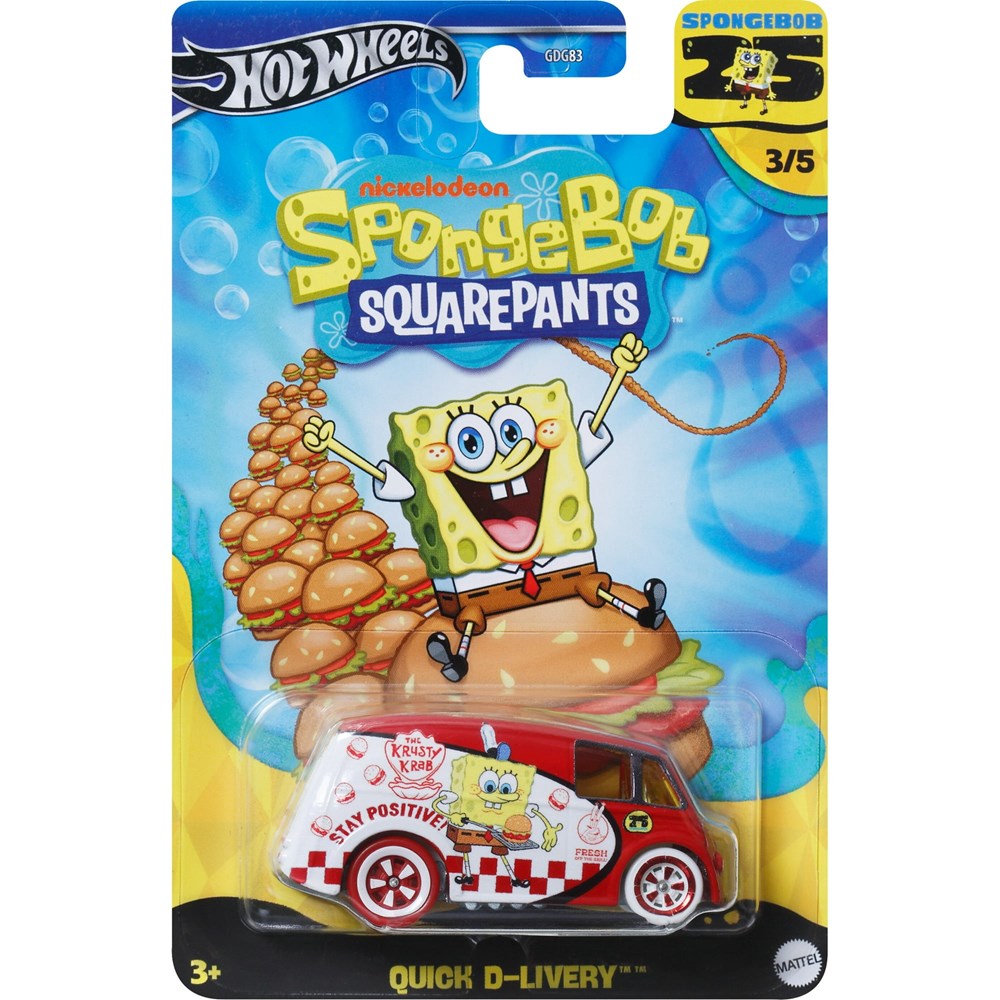 Hot Wheels Toy Cars, SpongeBob SquarePants