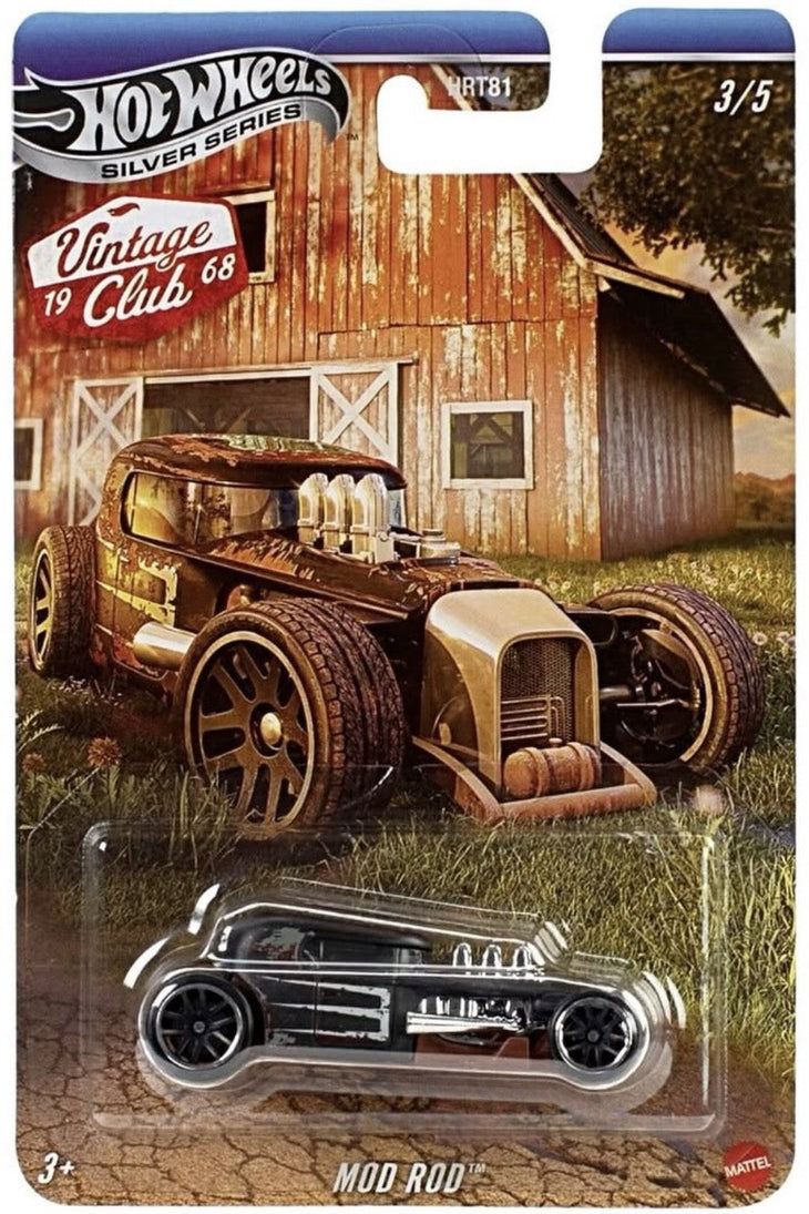 Hot Wheels Mod Rod Vintage Club Silver Series