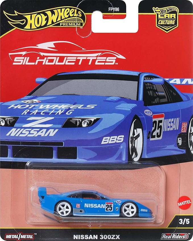 Hot Wheels Nissan 300ZX IMSA GTS Silhouettes Premium