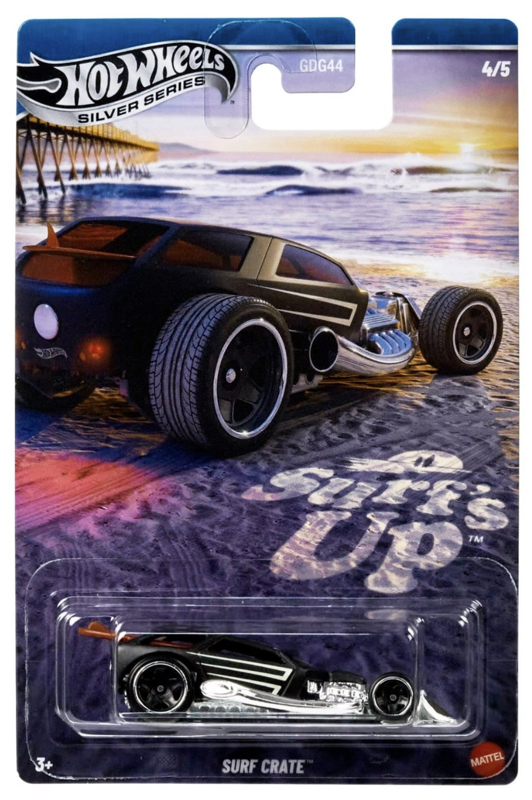 Hot Wheels Surf Crate Surf's Up Silver Series