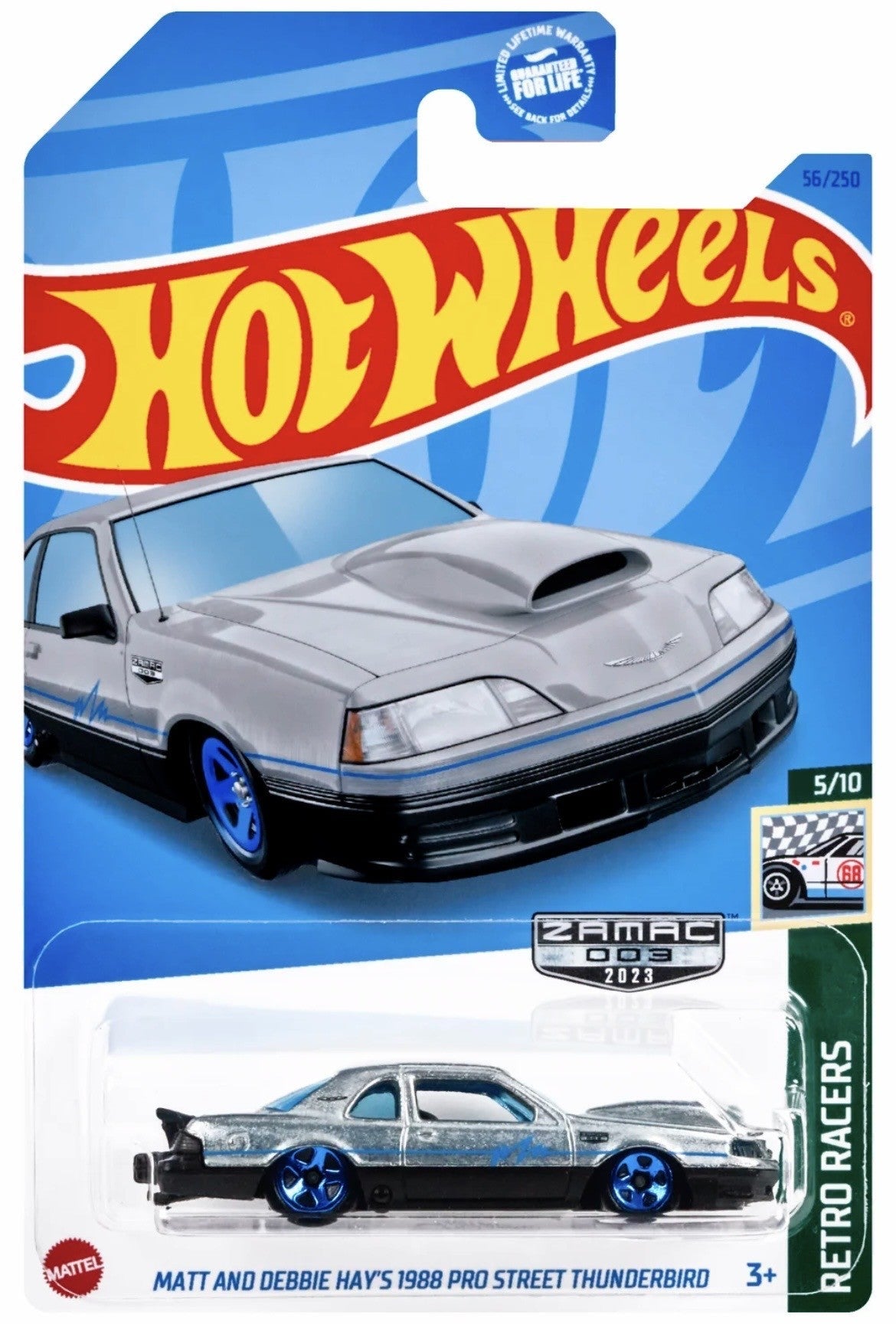 Hot Wheels Matt and Debbie Hay's 1988 Pro Street Thunderbird Retro Racers New 2025