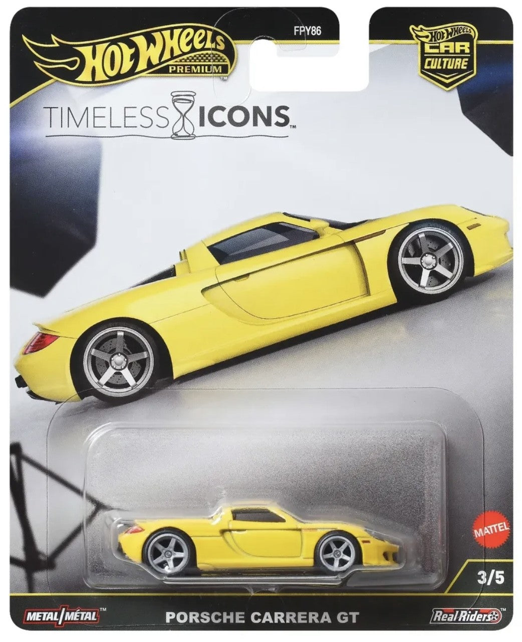 Hot Wheels Porsche Carrera GT Timeless Icons Car Culture Premium