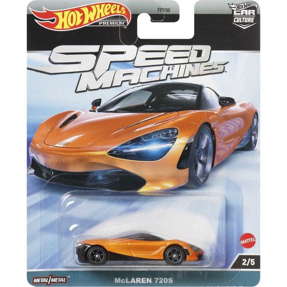 Hot Wheels Speed Machines McLaren 720S Premium