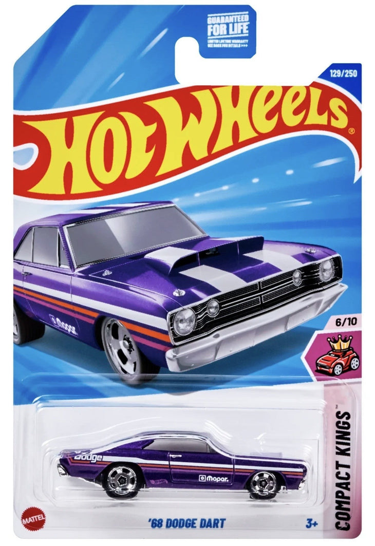 Hot Wheels 1968 Dodge Dart Compact Kings New 2026