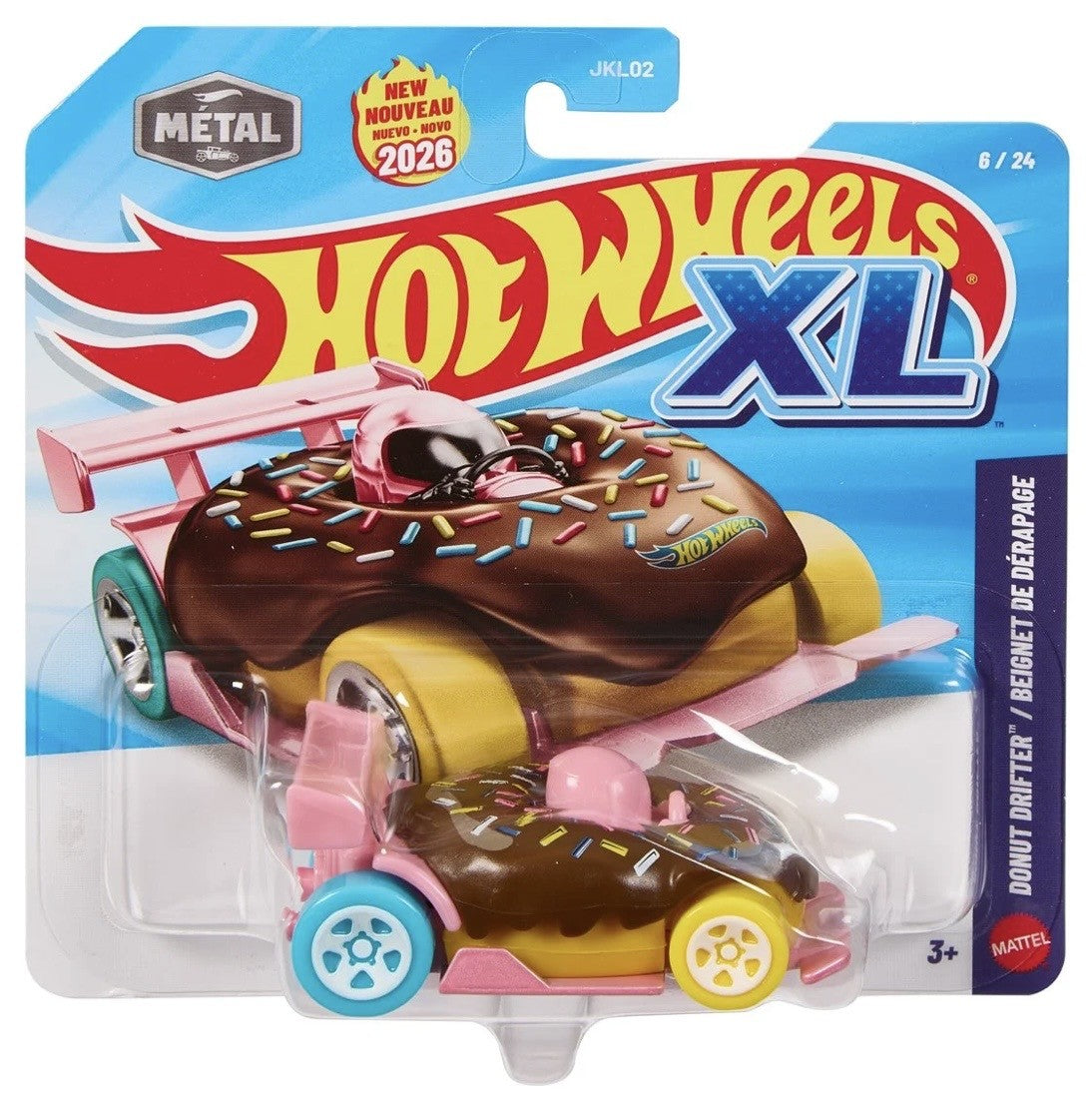 Hot Wheels XL Donut Drifter 1:43 Scale New 2026