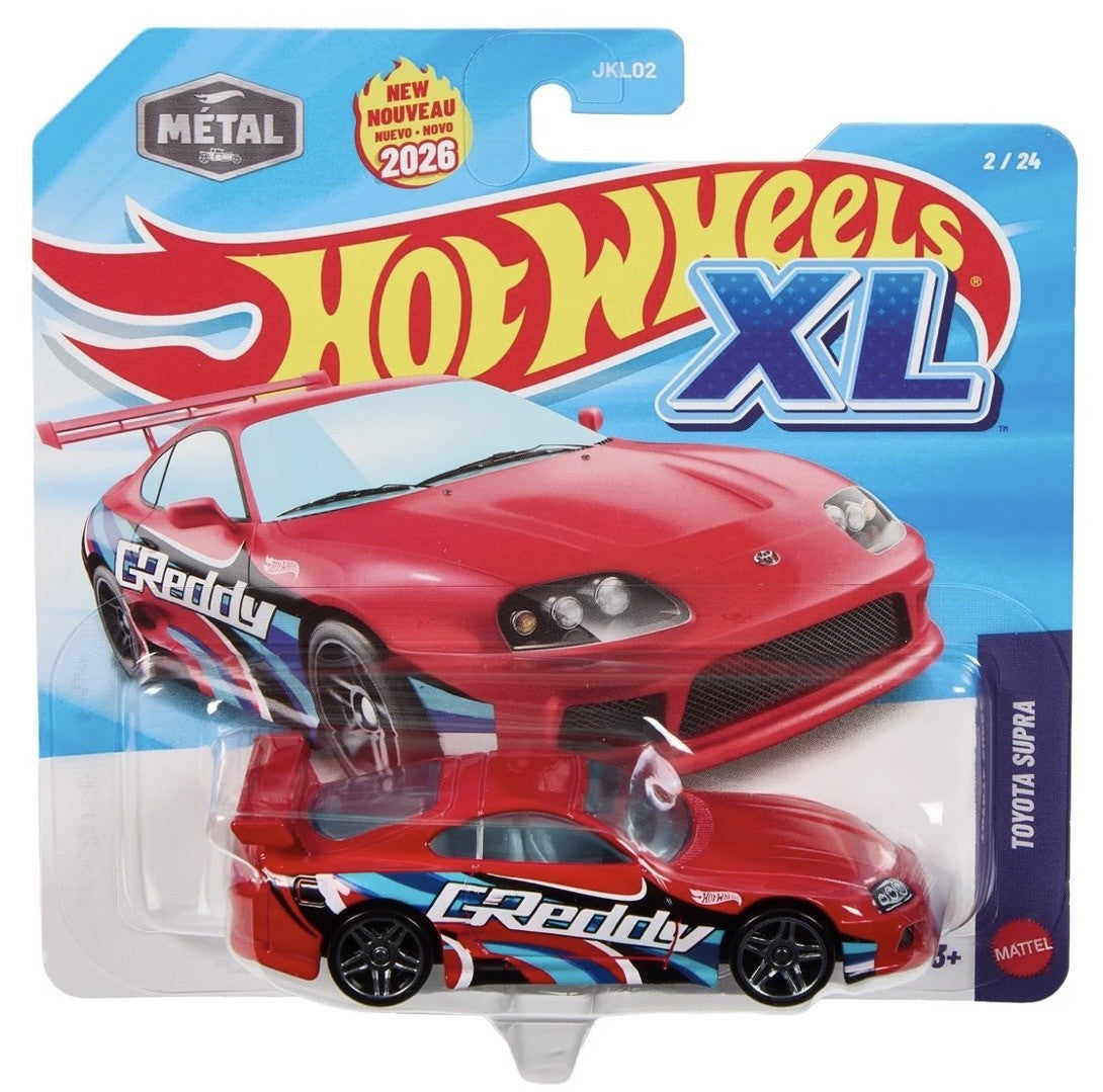 Hot Wheels XL Toyota Supra 1:43 Scale New 2026