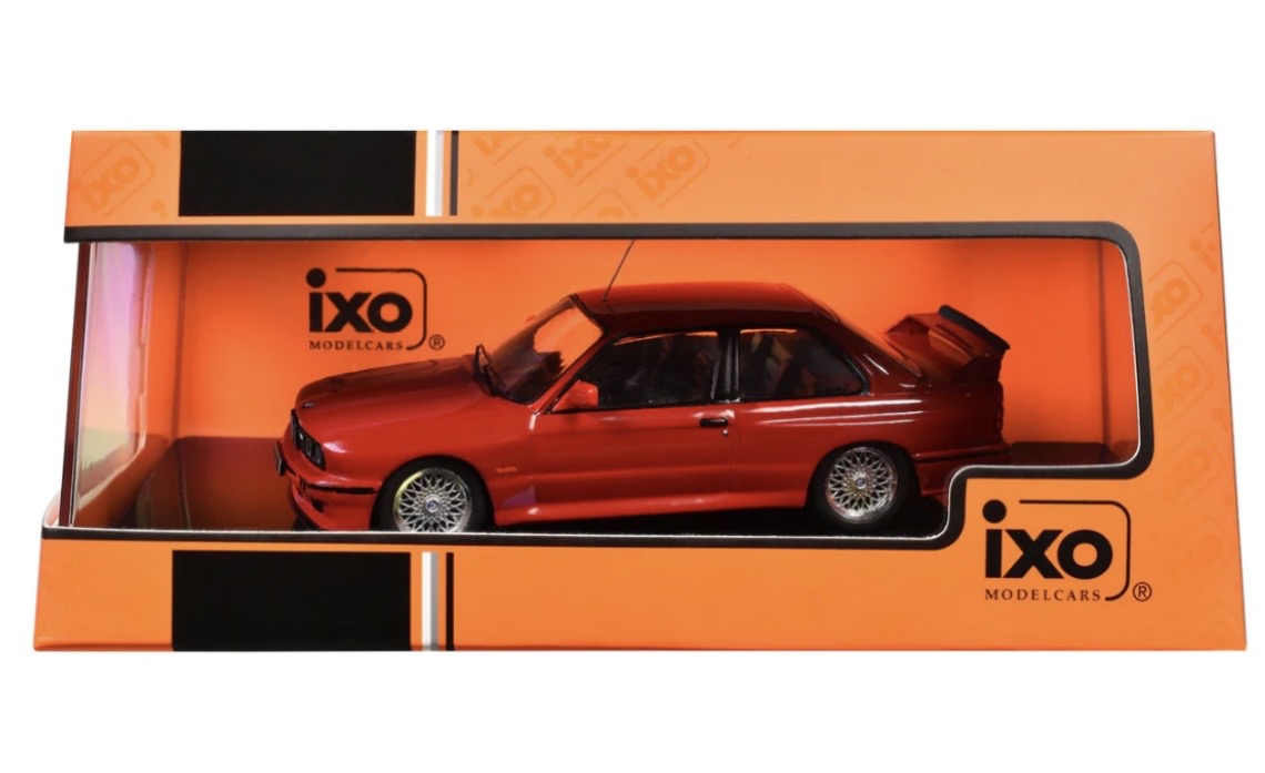 IXO Models 1990 BMW M3 Sport Evolution 1:43 Scale
