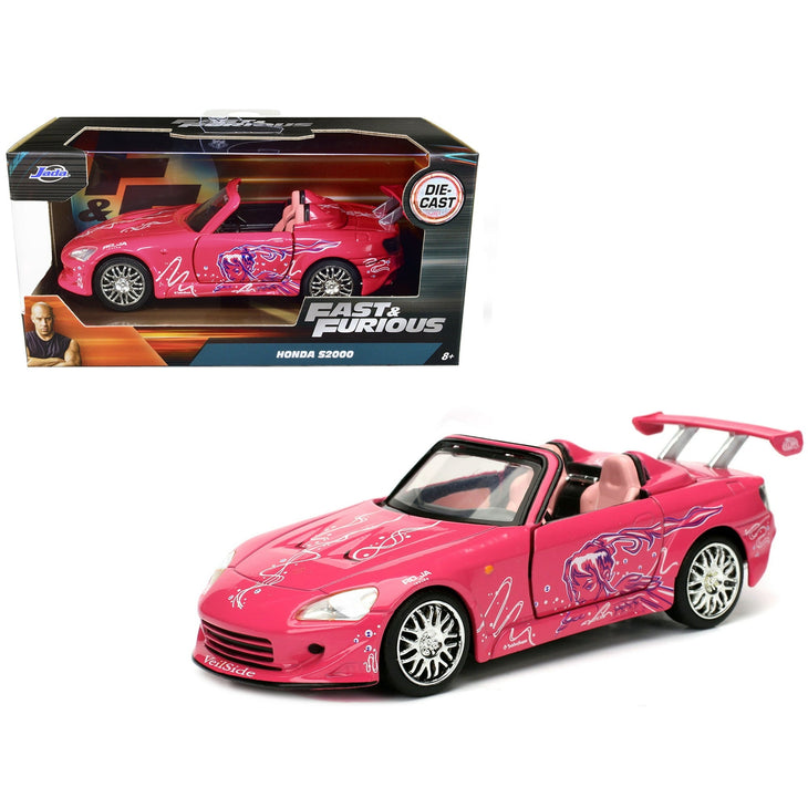 Jada 1:32 Suki’s 2001 Honda S2000 Pink – Fast & Furious