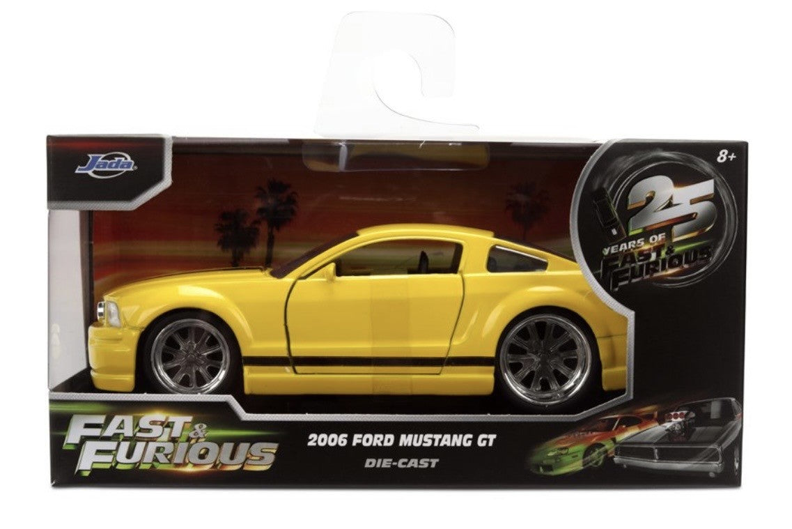 Jada 2006 Ford Mustang GT Fast & Furious 25 Year Anniversary 1:32 Scale