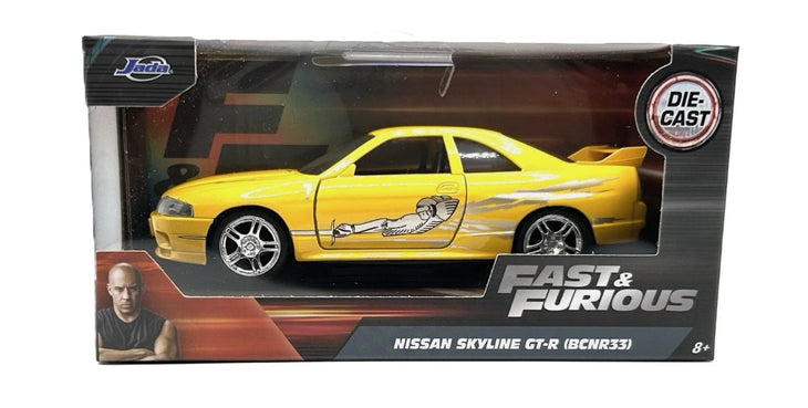 Jada Leon's Nissan Skyline GTR R33 Fast & Furious 1:32 Scale