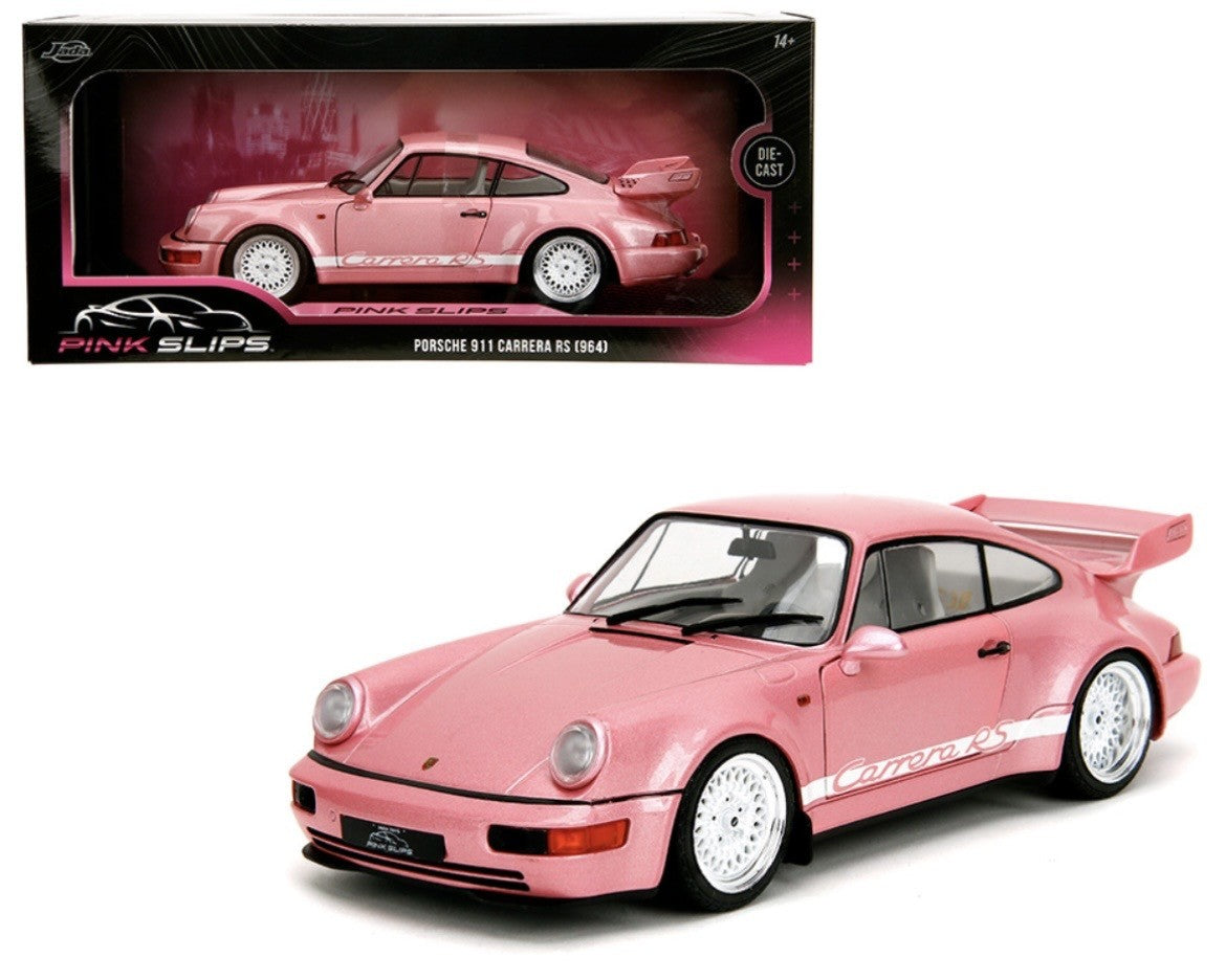 Jada Porsche 911 Carrera RS 964 Pink Slips 1:18 Scale