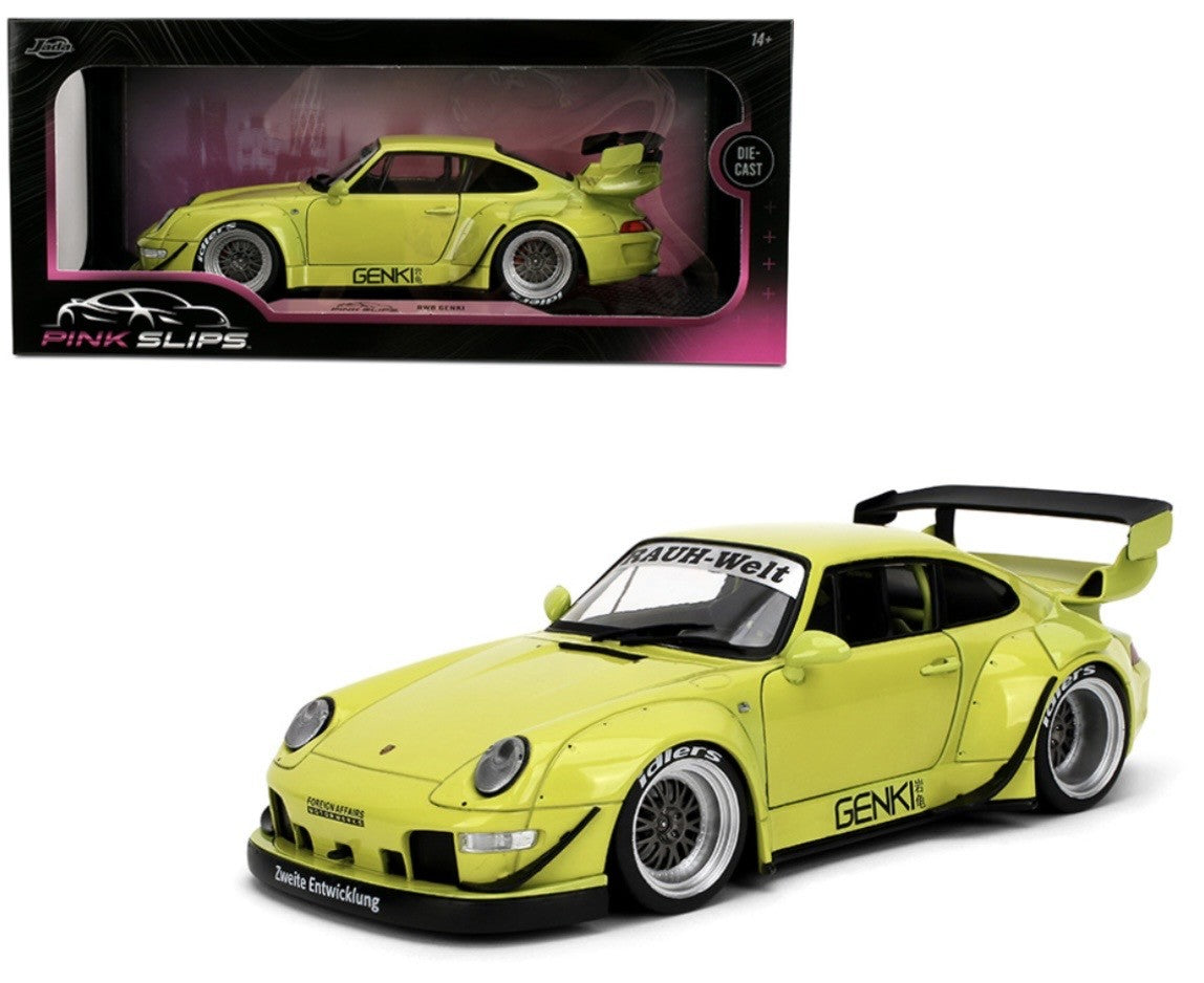 Jada Porsche RWB GENKI Pink Slips 1:18 Scale