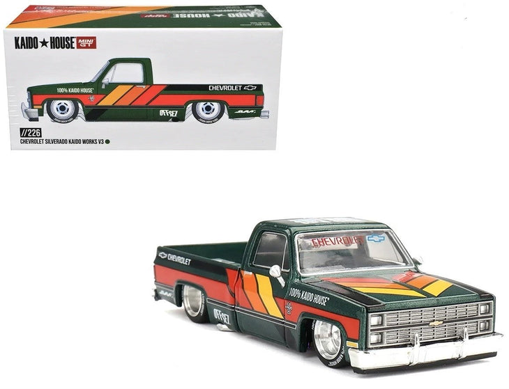 Kaido House Mini GT Chevrolet Silverado Kaido Works V3 Squarebody