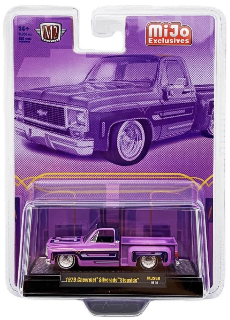 M2 Machines 1979 Chevrolet Silverado Stepside Squarebody Hobby Exclusive MJS89