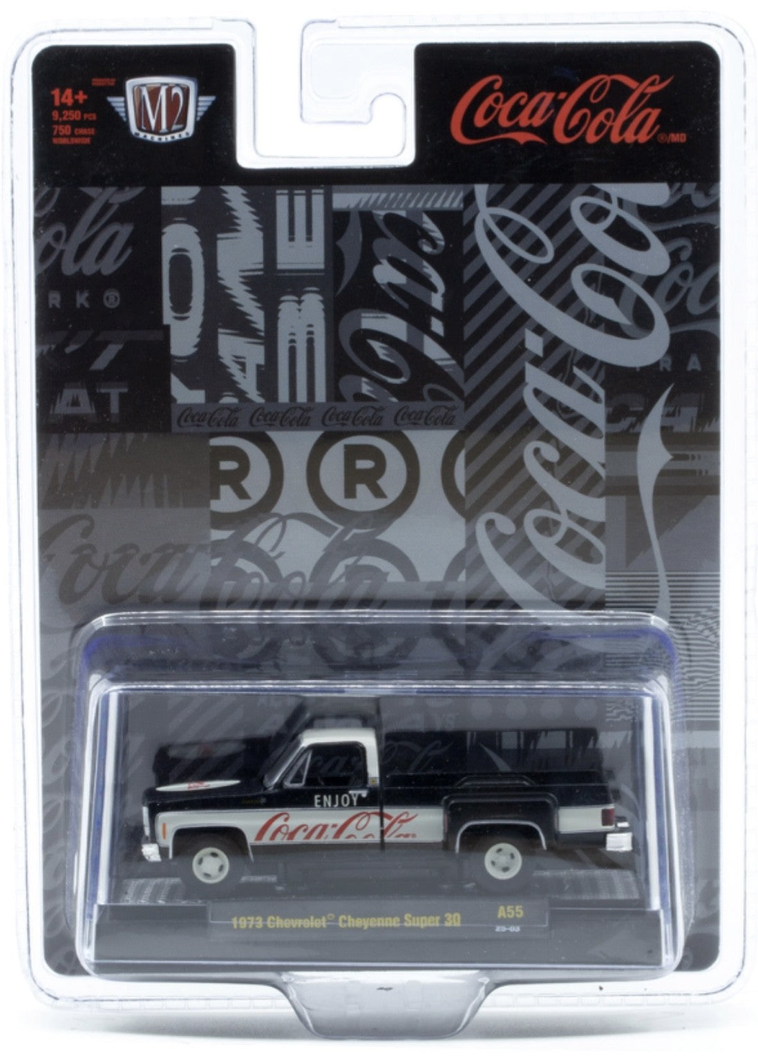 M2 Machines 1973 Chevrolet Cheyenne Super 30 Coca Cola A55
