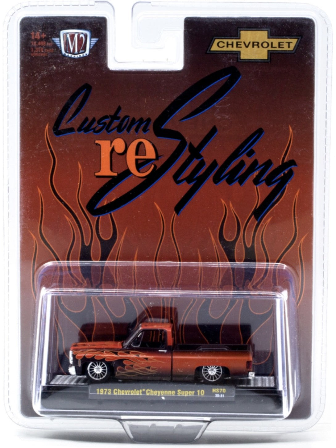 M2 Machines 1973 Chevrolet Cheyenne Super 10 Custom Restyling