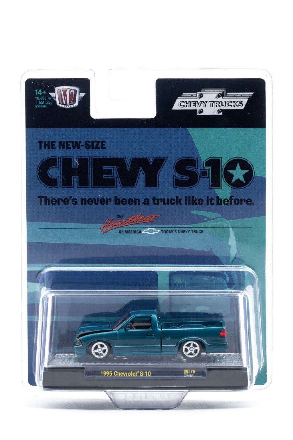 M2 Machines 1995 Chevy S10 Custom Hobby Exclusive HS74