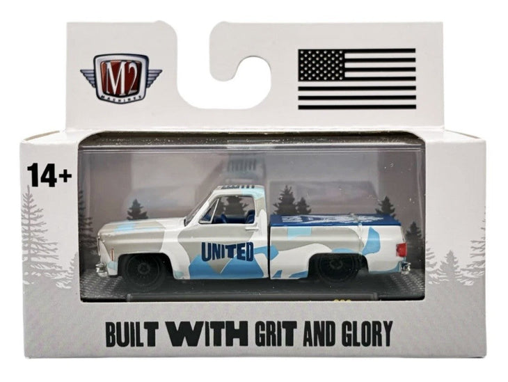 M2 Machines 1980 Chevrolet Silverado Built with Grit and Glory S60