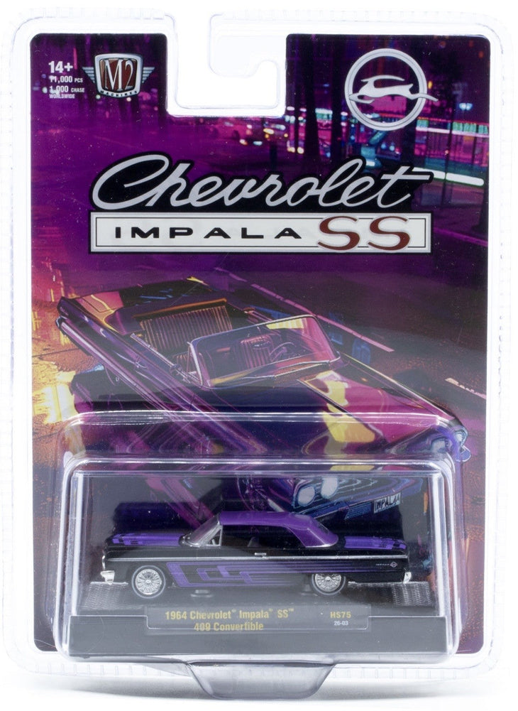 M2 Machines 1964 Chevrolet Impala SS 409 Convertible Hobby Exclusive HS75