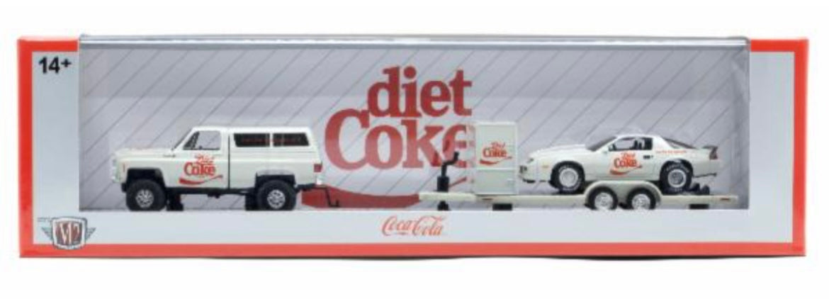 M2 Machines 1969 Ford F-100 Ranger 4x4 & 1990 Ford Mustang GT Coca Cola TW39