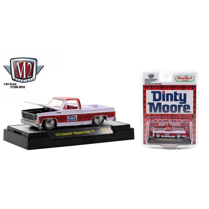 M2 Machines 1973 Chevrolet Cheyenne Super 10 Squarebody Dinty Moore
