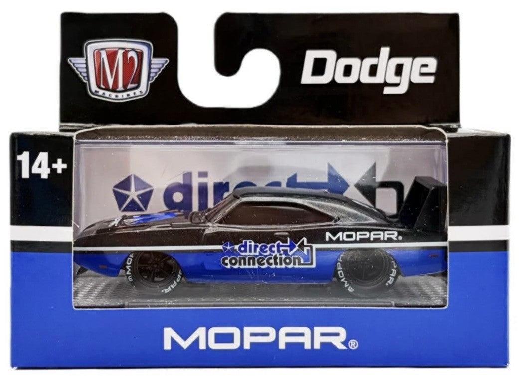 M2 Machines 1969 Dodge Charger Daytona HEMI Ground Pounders R32 New 2026