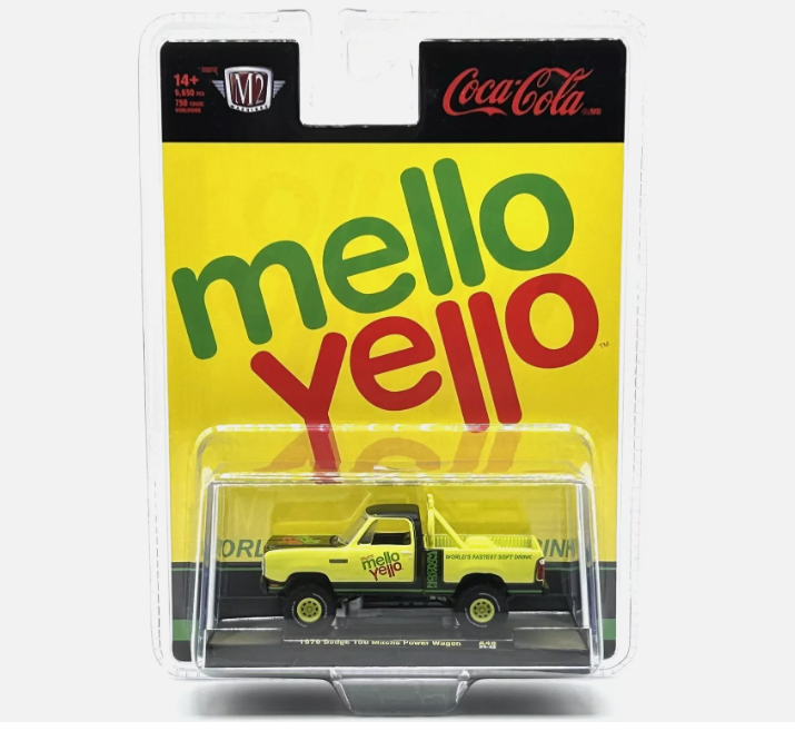 M2 MACHINES 1979 DODGE 150 MACHO POWER WAGON COCA-COLA 2024
