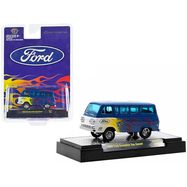 M2 Machines 1965 Ford Econoline Van Gasser Auto Thentics  Hobby Exclusive