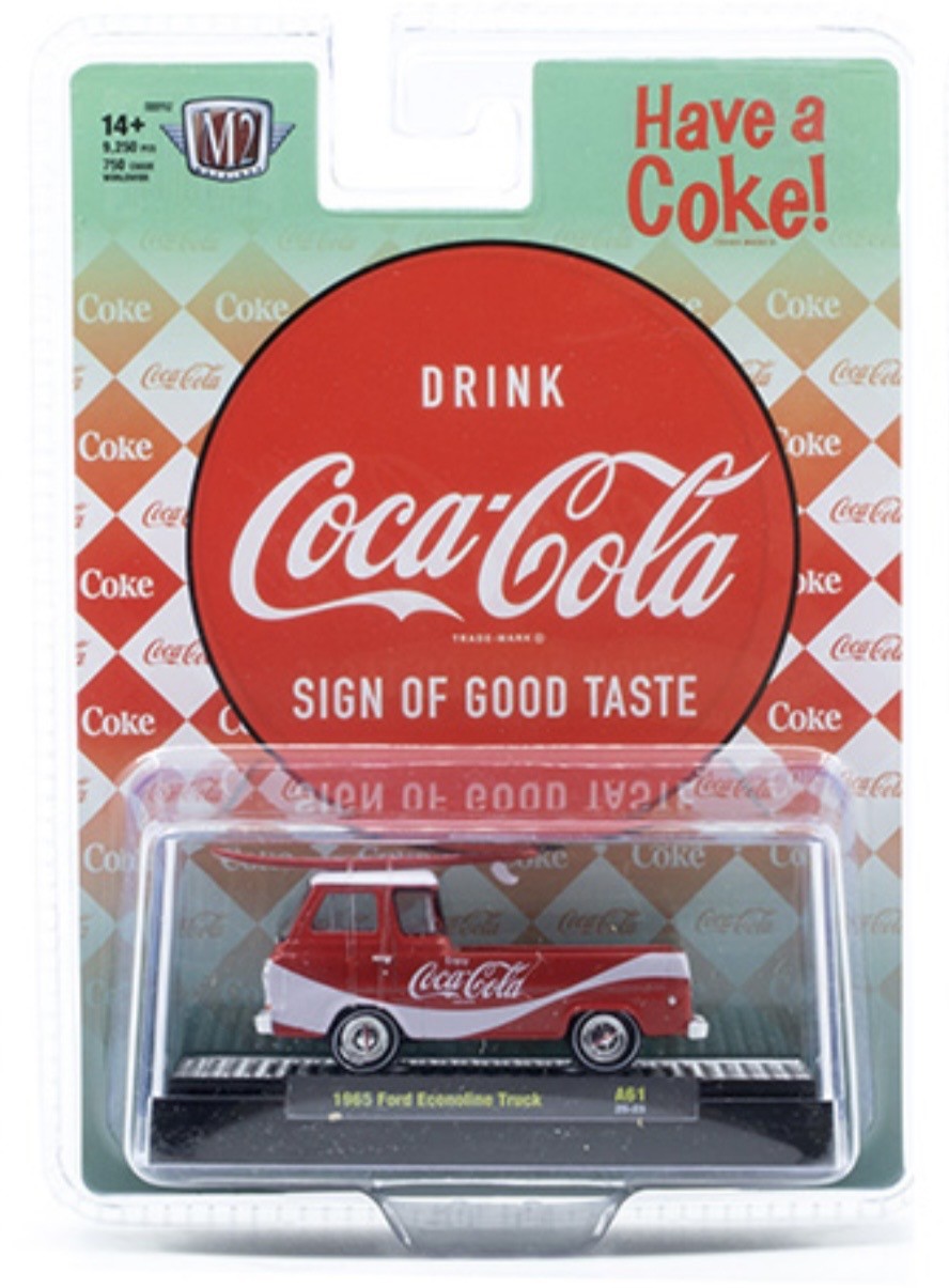 M2 Machines 1965 Ford Econoline Truck A61 Coca-Cola