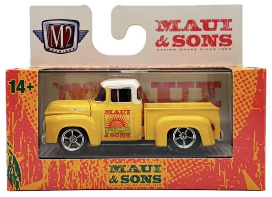 M2 Machines 1956 Ford F-100 Truck Ground Pounders R32 New 2026