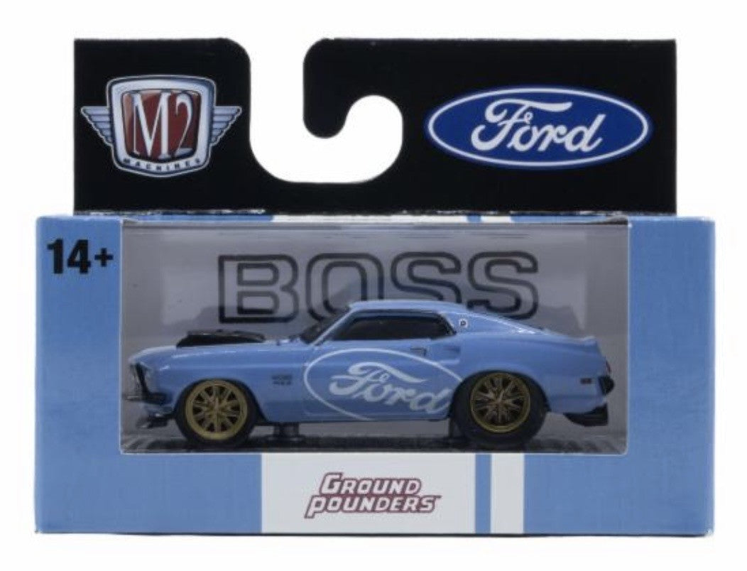 M2 Machines 1969 Ford Mustang BOSS 429 Ground Pounders R33