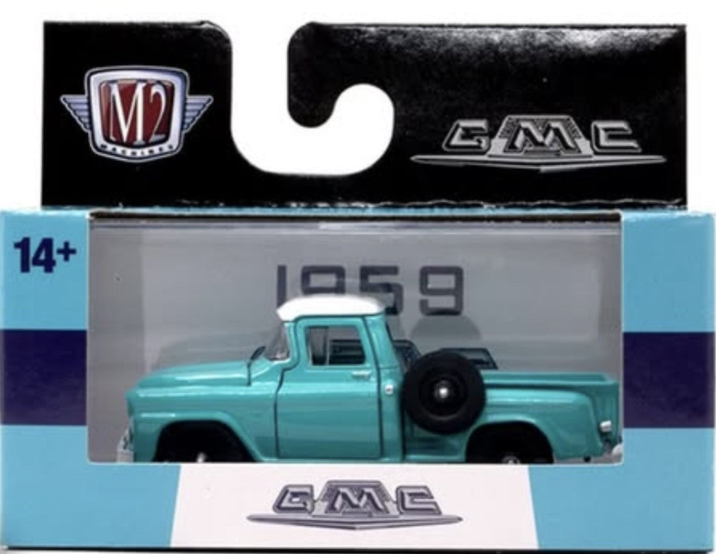 M2 Machines 1959 GMC  Fleet Options 4x4 Auto Thentics R104