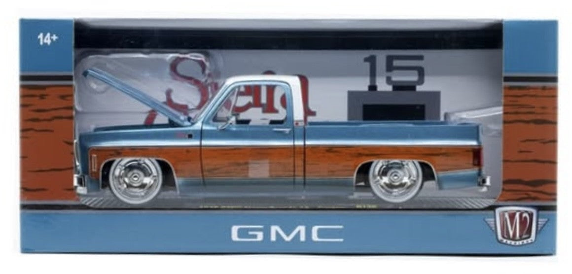 M2 Machines 1976 GMC Sierra Grande 15 Custom Scale 1/24