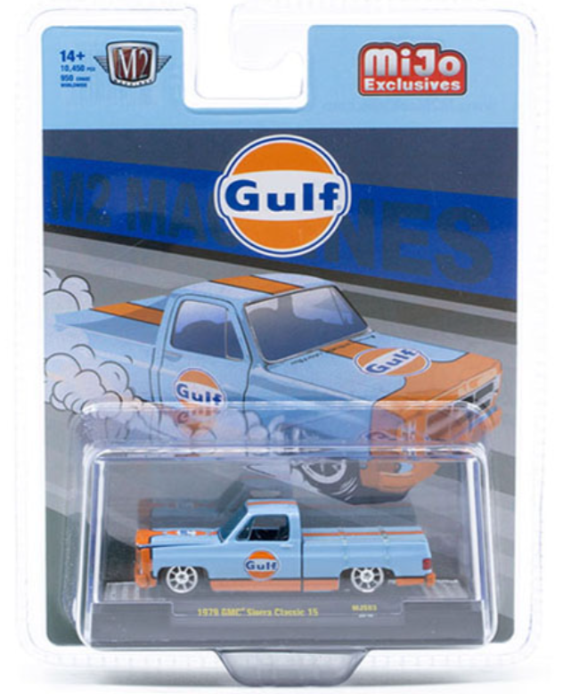 M2 Machines 1979 GMC Sierra Classic 15 Custom GULF Hobby Exclusive