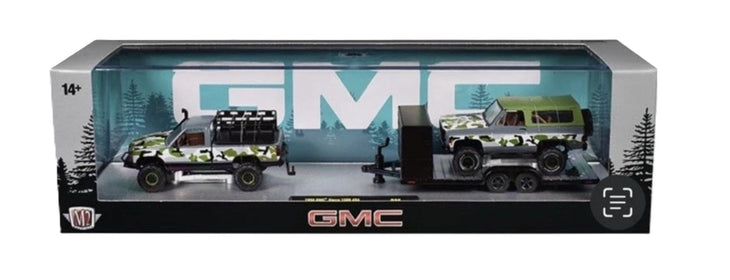 M2 Machines 1998 GMC Sierra 1500 4x4 & 1973 GMC Jimmy Sierra 4x4 Auto Haulers
