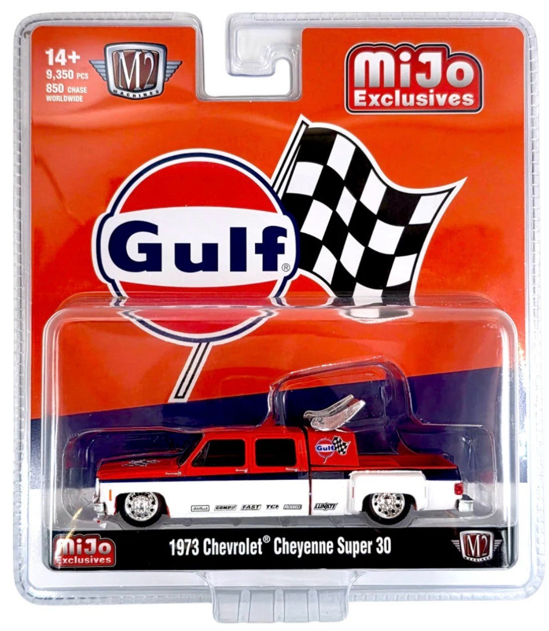 M2 Machines 1973 Chevrolet Cheyenne Super 30 Gulf Hobby Exclusive