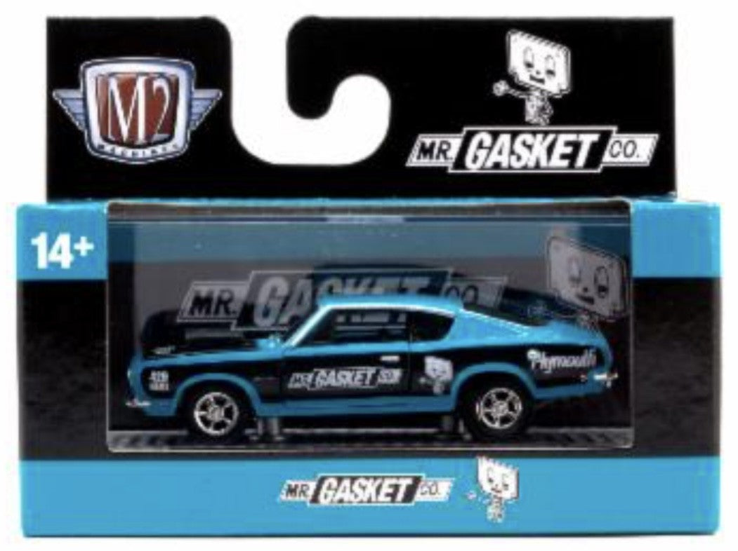 M2 Machines 1968 Plymouth Barracuda HEMI Super Stock Auto Thentics R103