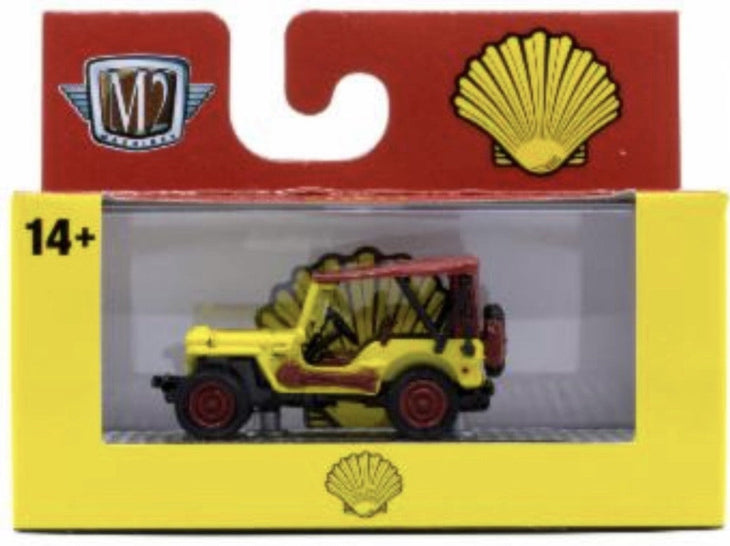 M2 Machines 1944 Jeep MB Shell Auto Thentics R102