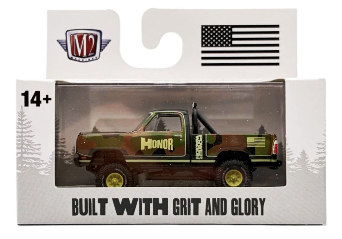 M2 Machines 1979 Dodge 150 Macho Power Wagon Built with Grit and Glory S60