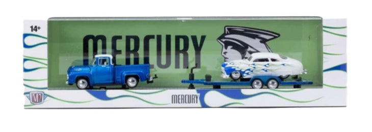 M2 Machines Auto Haulers 1956 Mercury M-100 Truck & 1949 Mercury Custom