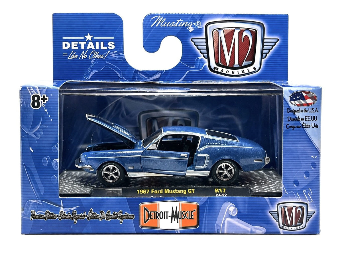 M2 Machines 1967 Ford Mustang GT Funlines Exclusive FL01