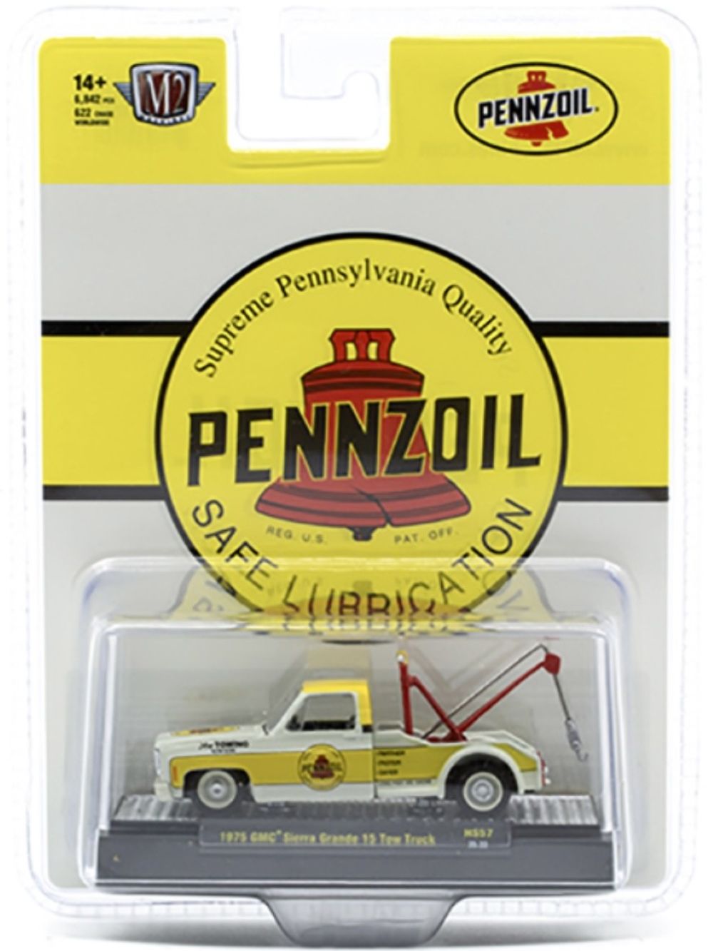 M2 Machines 1975 GMC Sierra Grande 15 Tow Truck 1:64 Scale