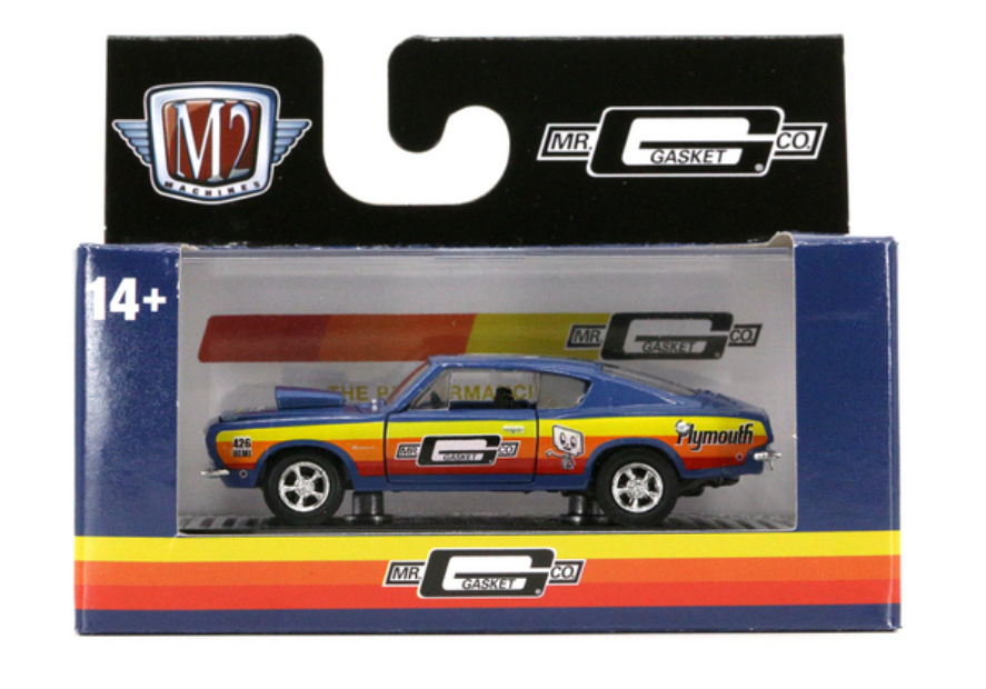 M2 Machines 1968 Plymouth Barracuda HEMI Super Stock Auto Thentics R83