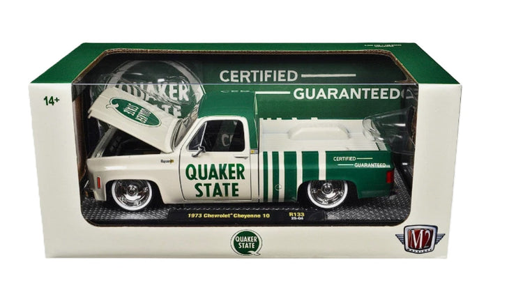 M2 Machines 1973 Chevrolet Cheyenne 10 QUAKER STATE 1:24 Scale