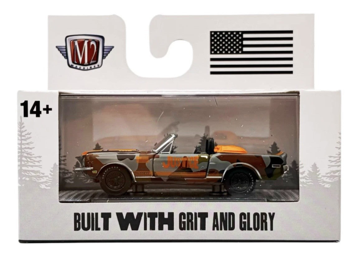 M2 Machines 1968 Shelby GT500 KR Built with Grit and Glory S60